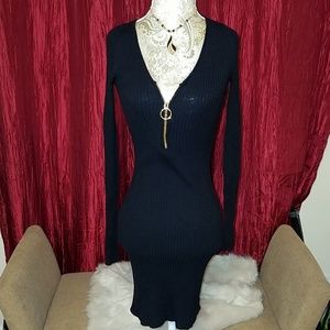 Form fitting mini dress
